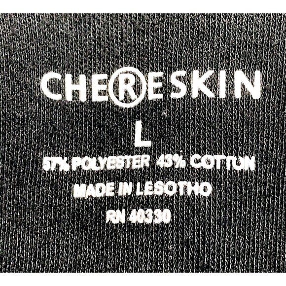 Chereskin Polo Sweater 1/4 Zip Vintage Y2K Green Gray L Mens Sweatshirt +Tee 80s - Picture 3 of 11